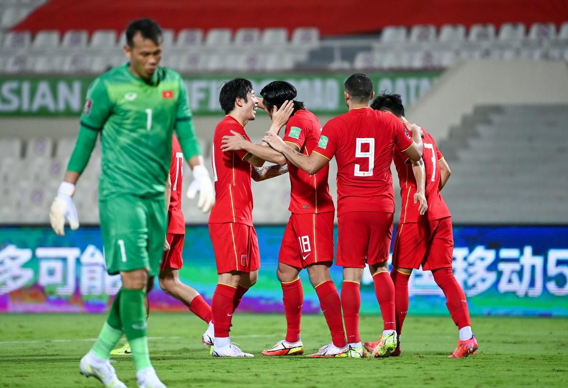 中国国足对阵越南